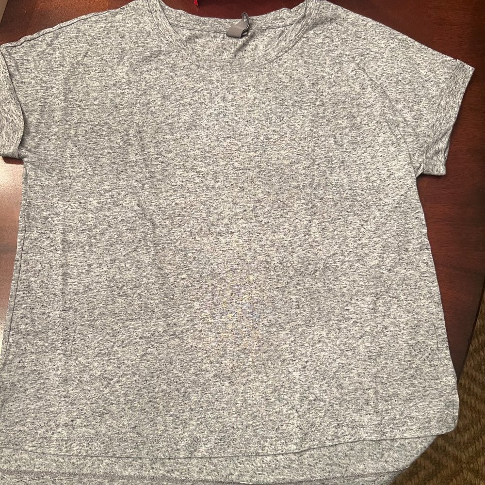 Sweaty Betty Crewneck Tee, M Gray